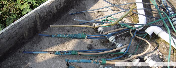 盜取變壓器現場圖 盜取變壓器現場圖